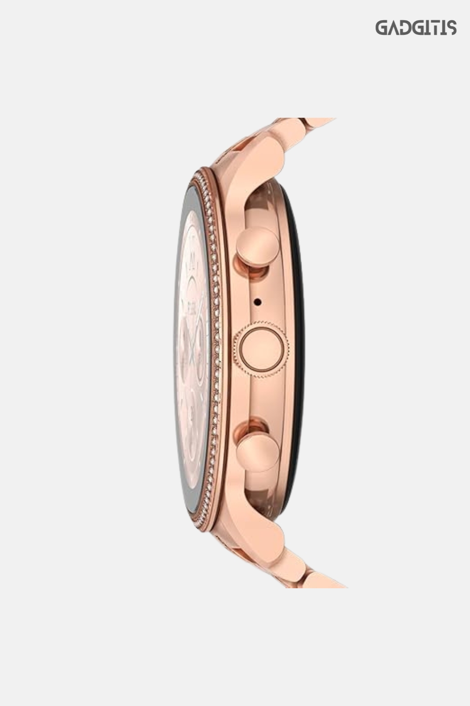 Gadgitis Watch G9 | Best Gift For Girls | Golden Pink Colour