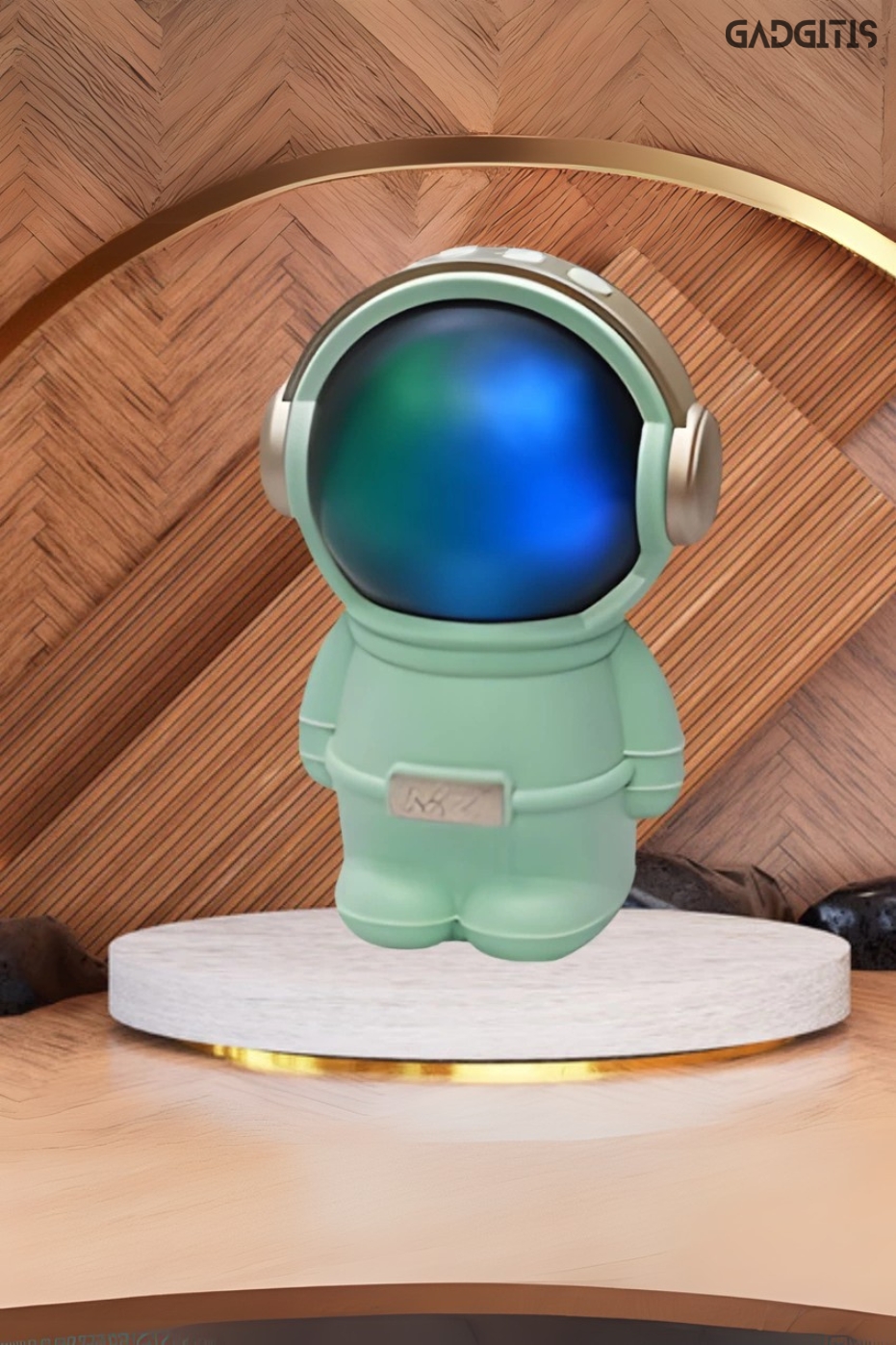 Gadgitis Cute Astronaut Speaker (MULTICOLOUR)