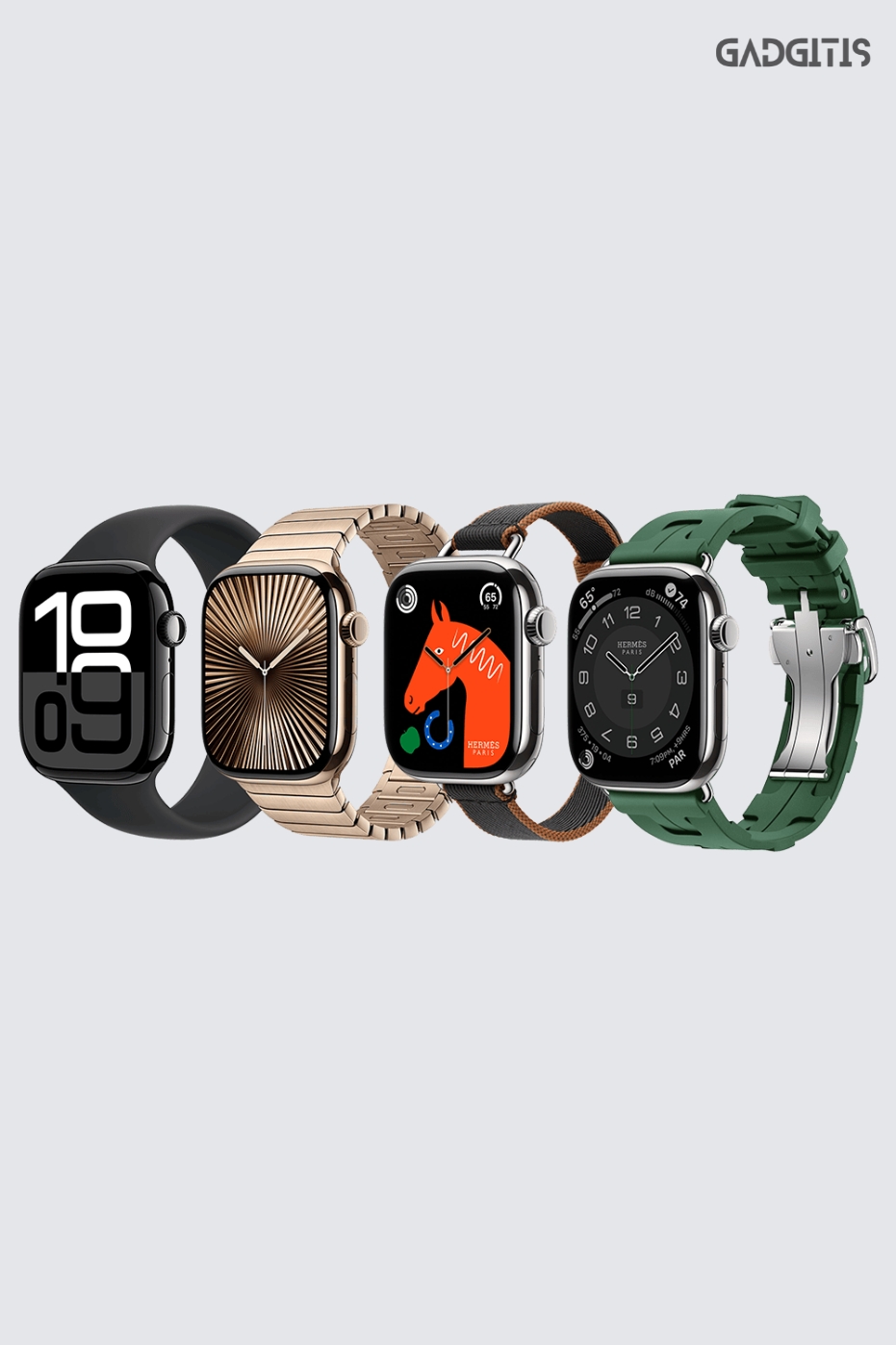 Gadgitis Watch Series 10 Premium Replica (BLACK)